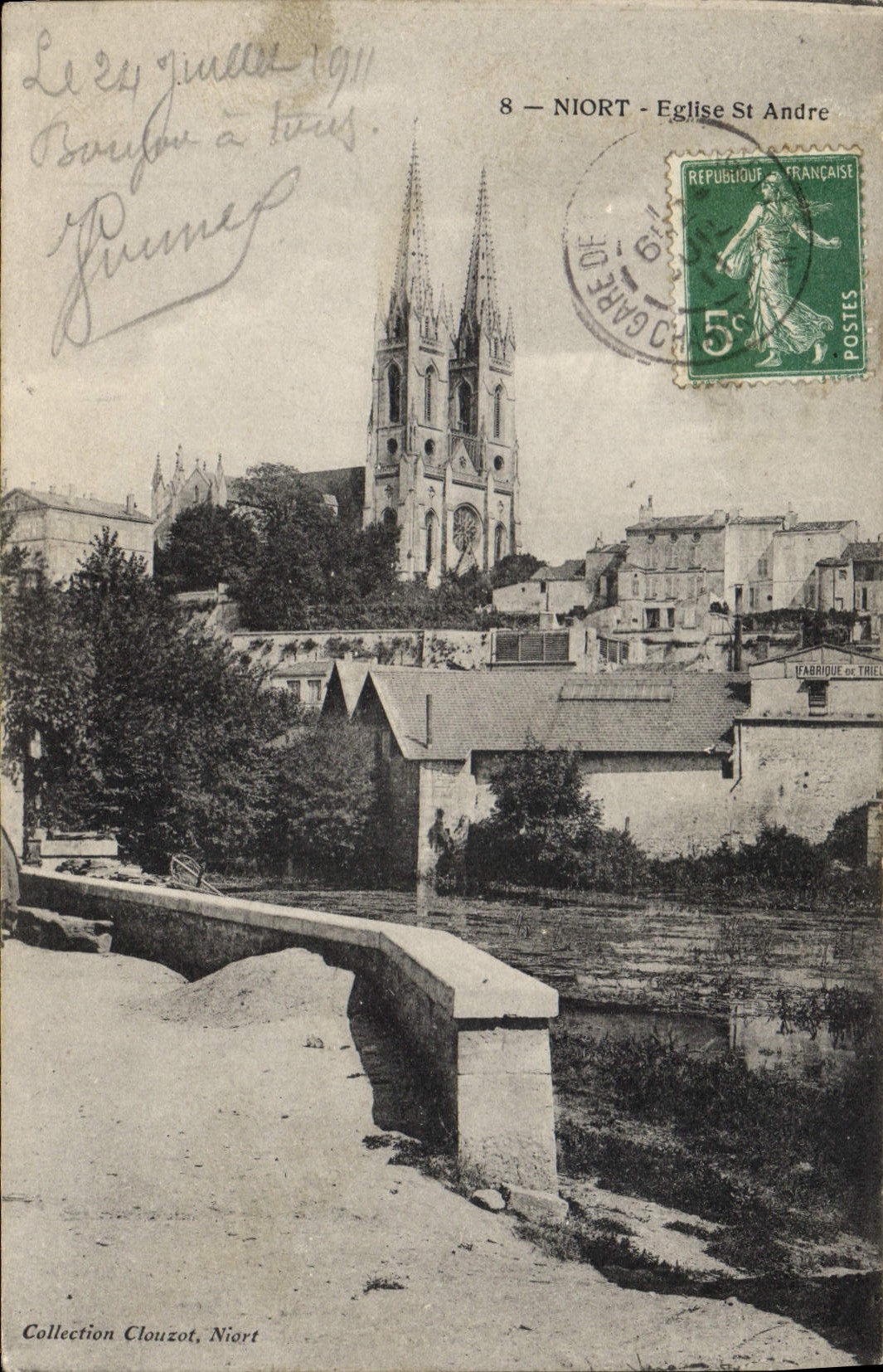 CPA Niort Eglise St Andre