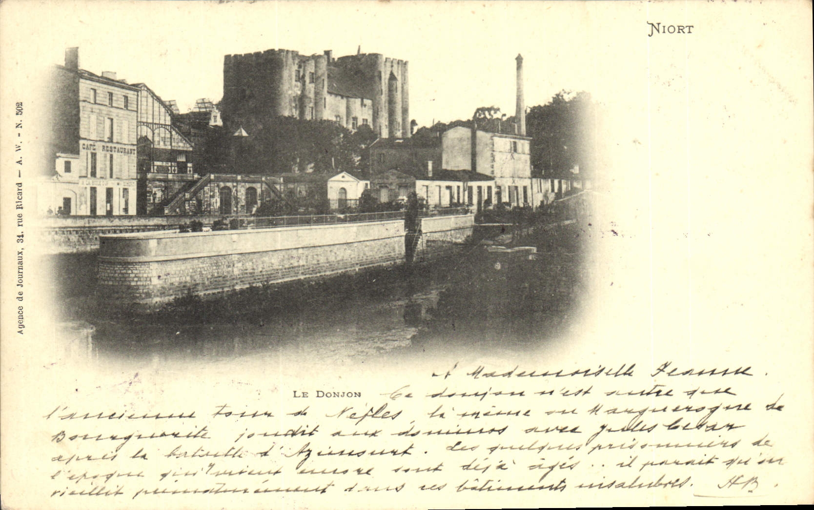 CPA Niort le Donjon