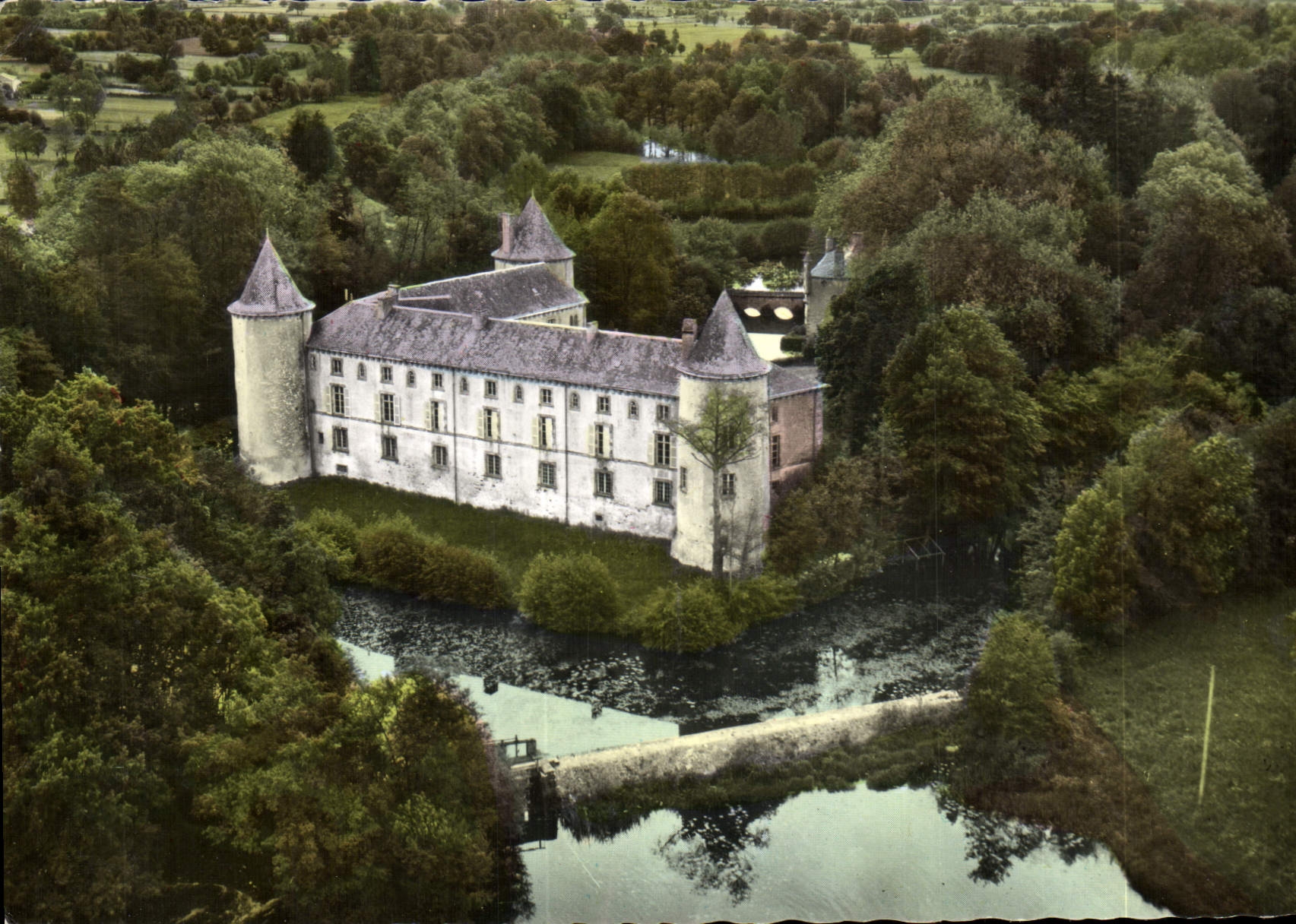 CPSM La Foret sur Sevre (Deux Sevres) Le Chateau