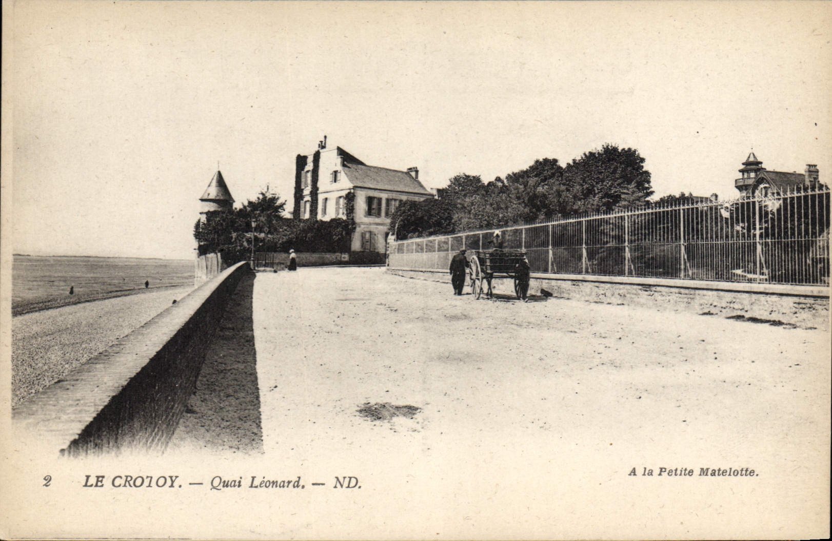 CPA Le Crotoy Quai Leonard