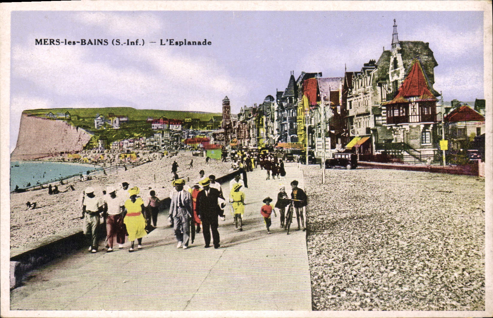 CPA Mers les Bains L'Esplanade