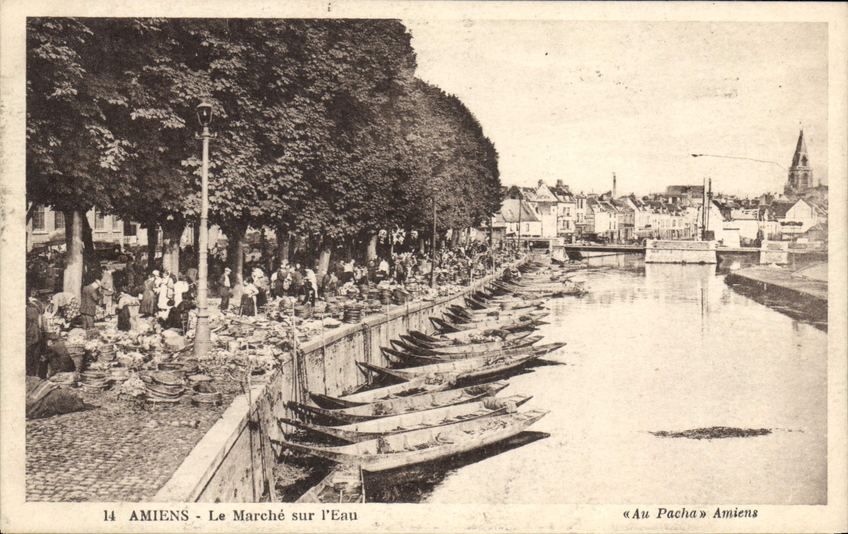 CPA Amiens Le Marche sur l'Eau