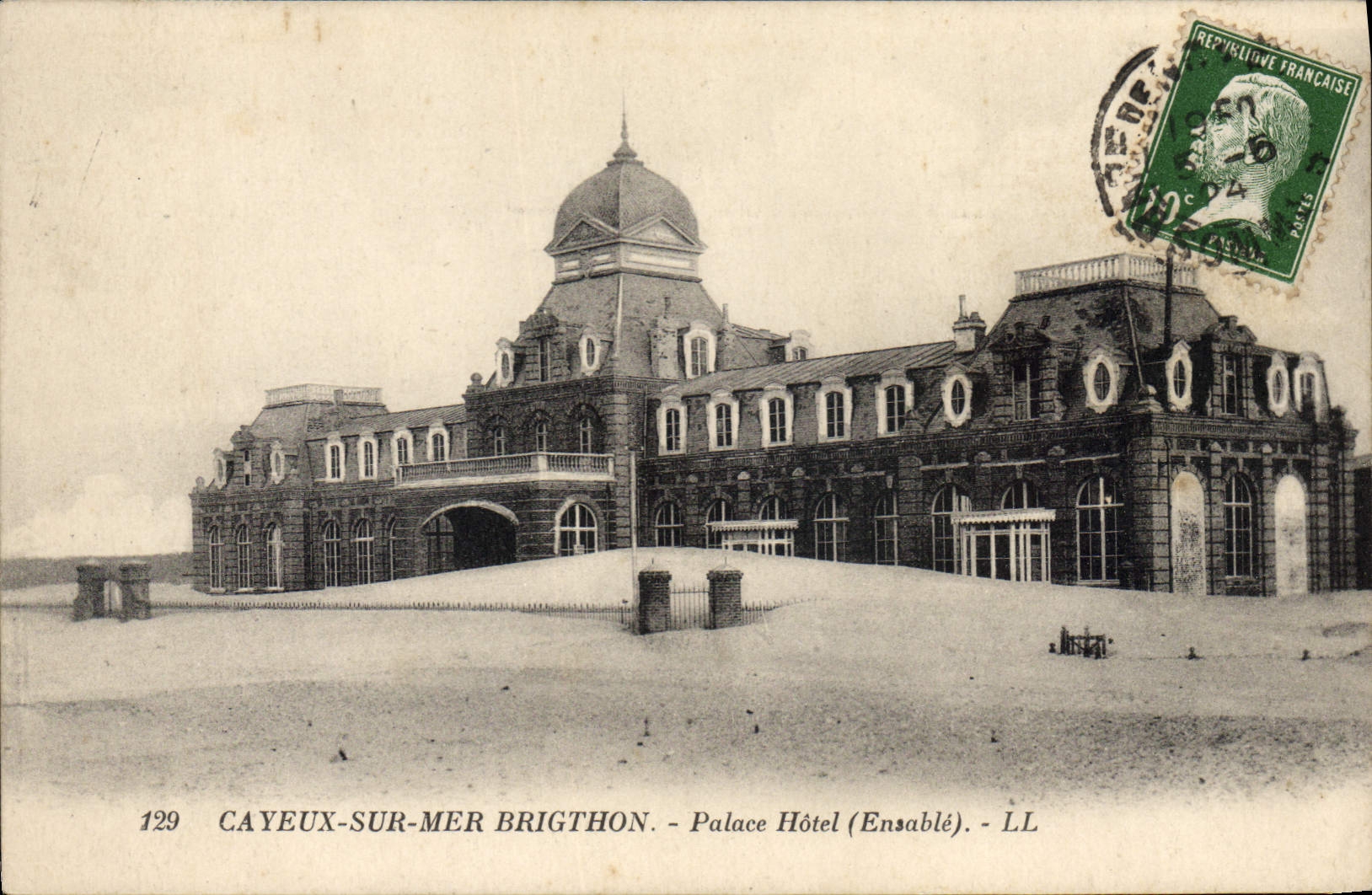 CPA Cayeux sur Mer Brigthon Place Hotel (Ensable)