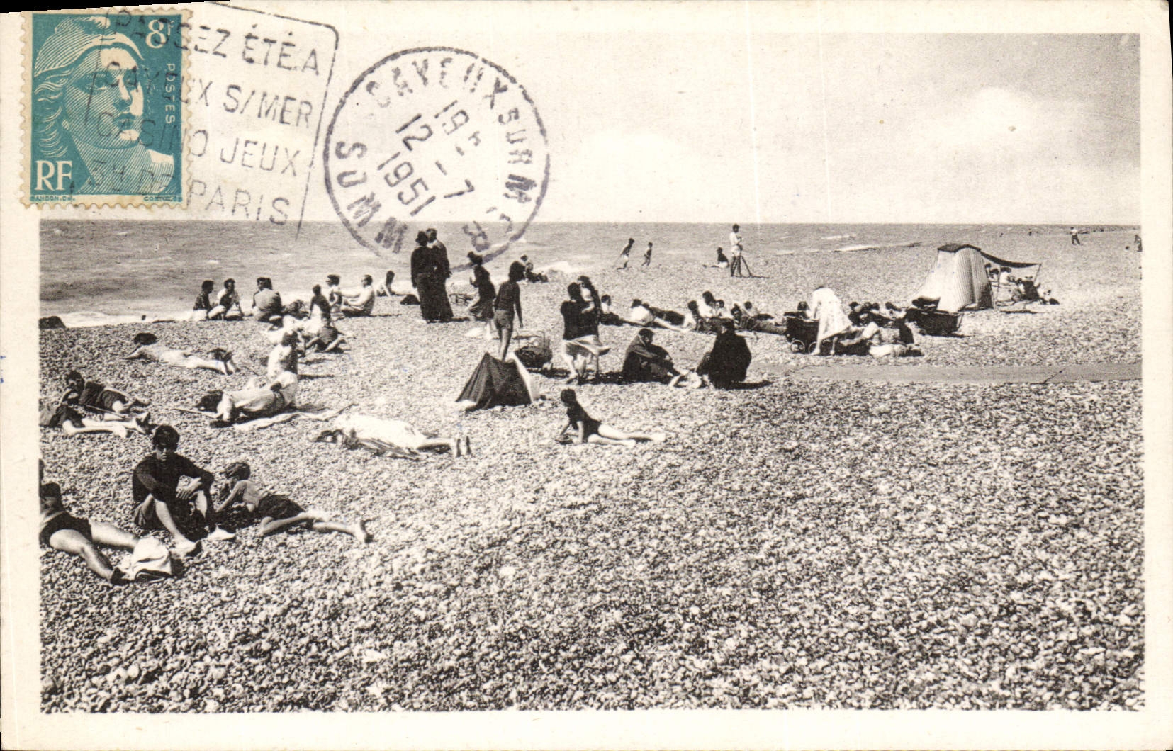 CPA Cayeux sur Mer La Plage