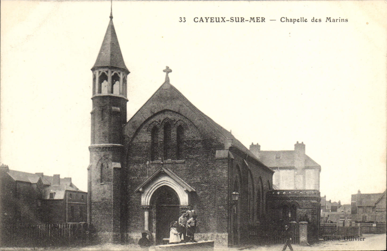 CPA Cayeux sur Mer Chapelle des Marins