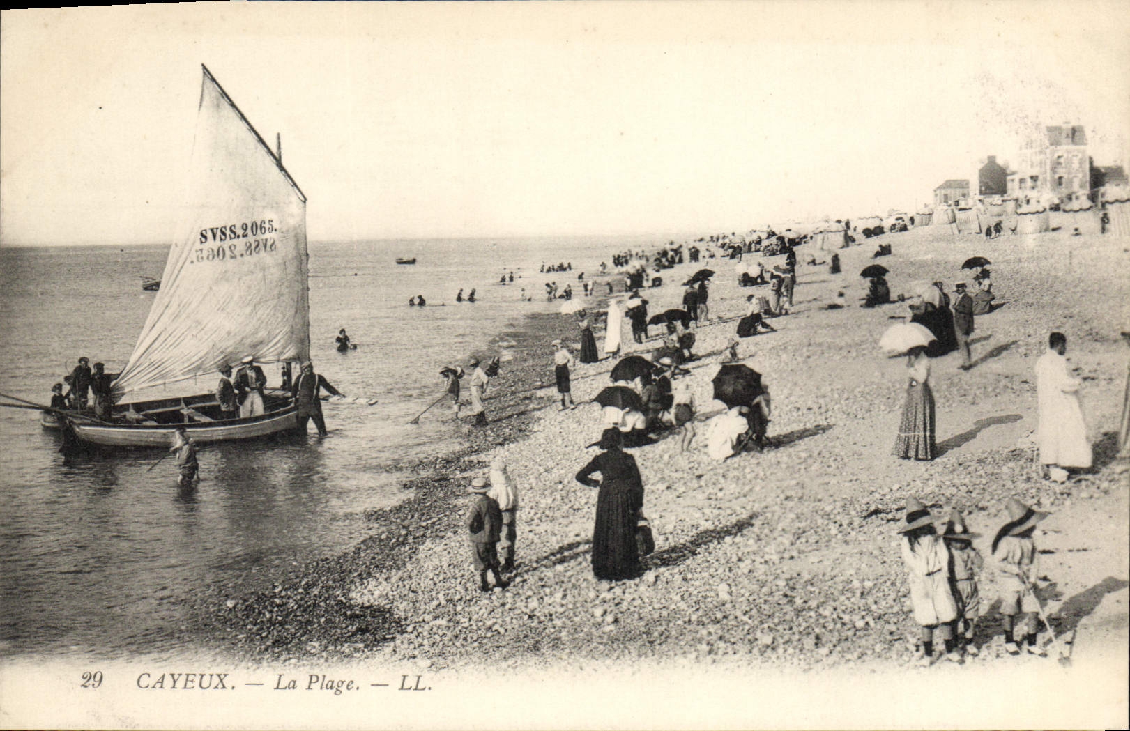 CPA Cayeux La Plage