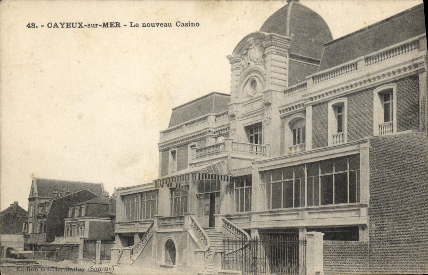 CPA Cayeux sur Mer Le nouveau Casino