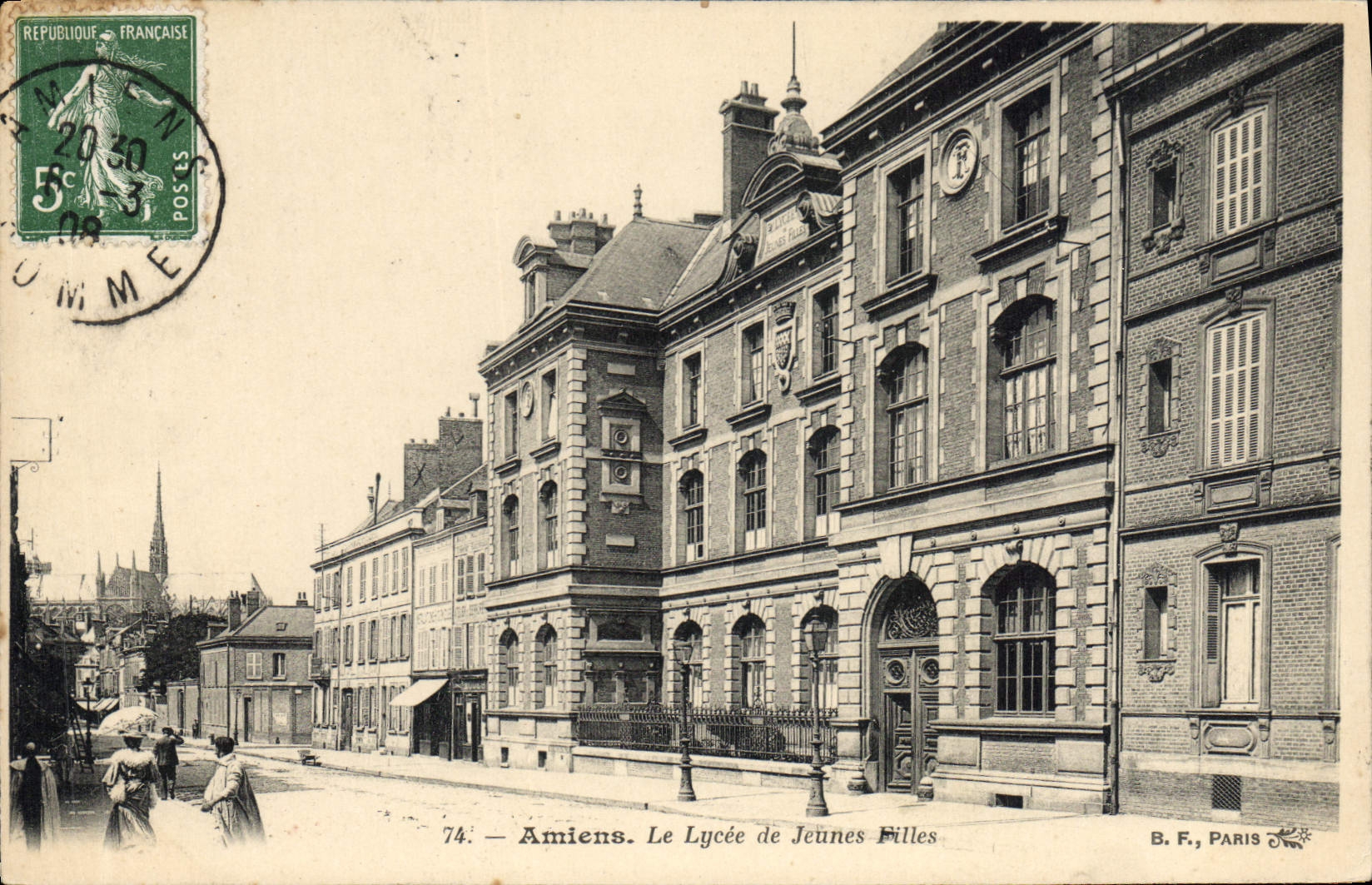 CPA Amiens Le Lycee de Jeunes Filles