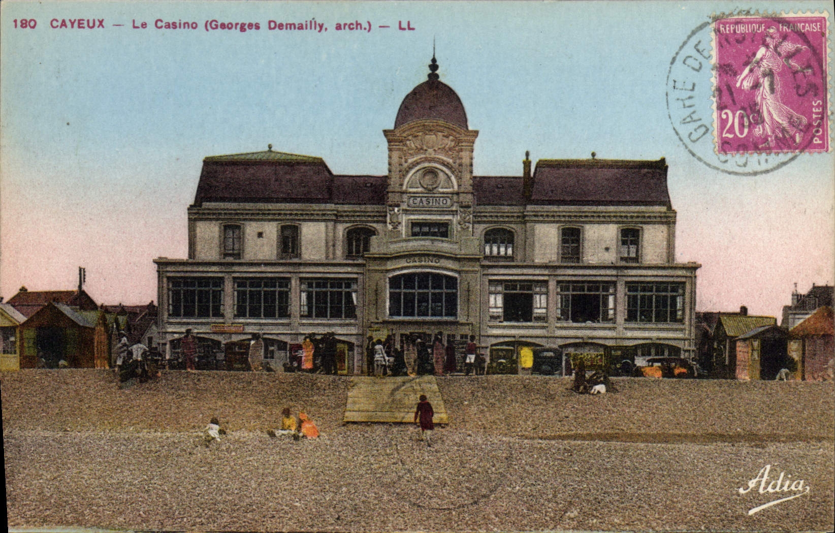 CPA Cayeux Le Casion (Georges Demailly)