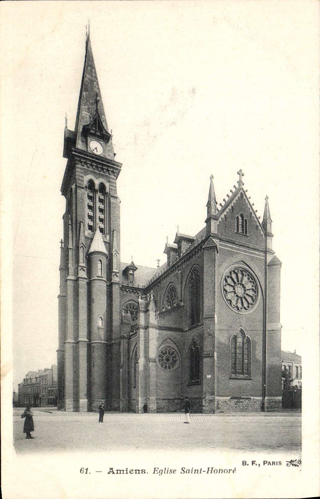 CPA Amiens Eglise Saint Honore