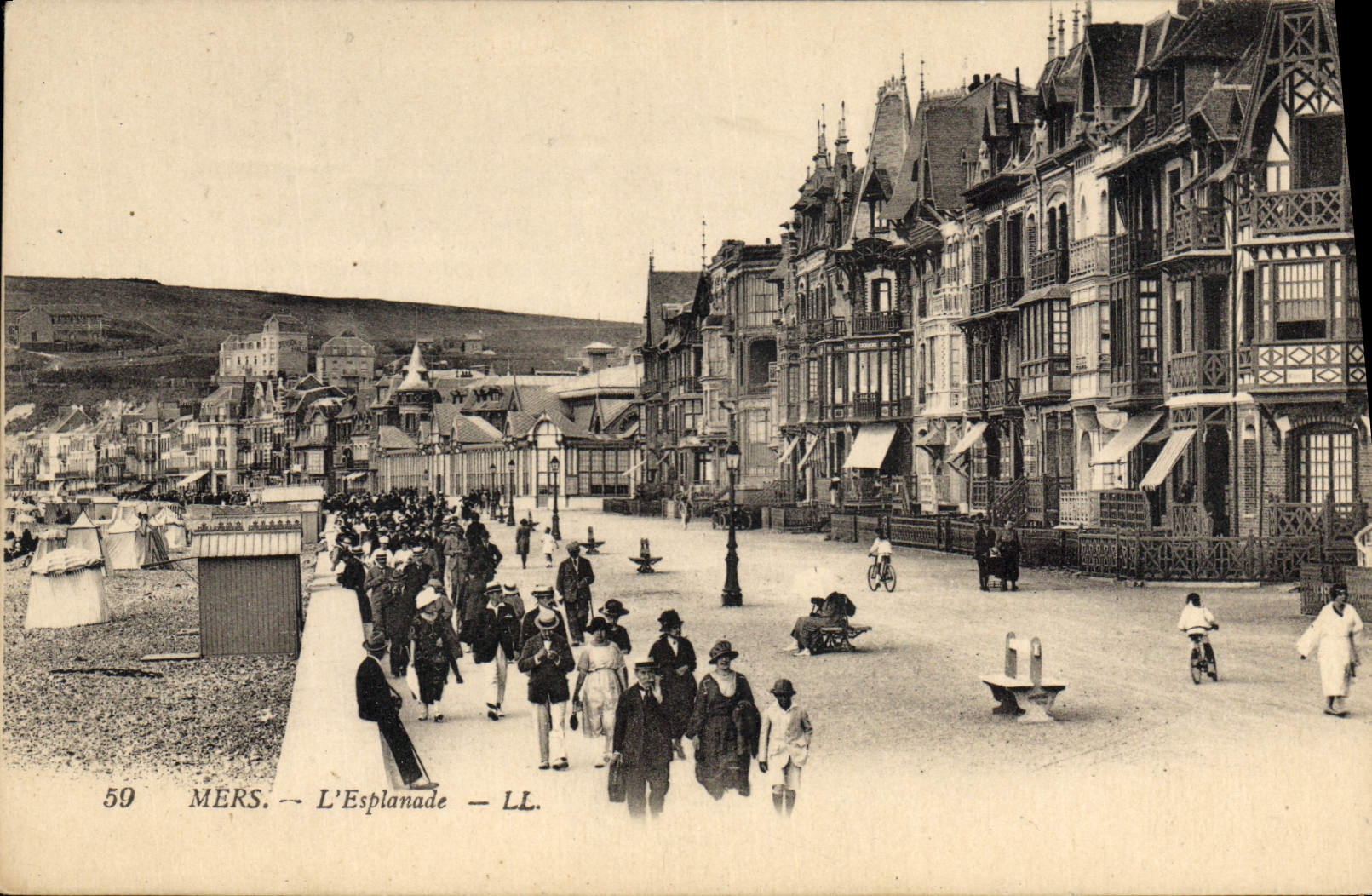 CPA Mers L'Esplanade