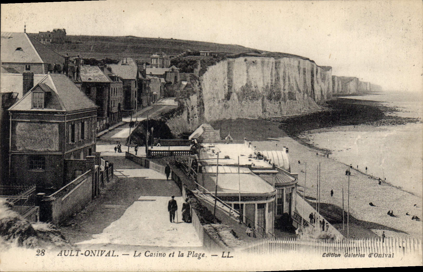 CPA Ault Onival Le Casino et la Plage