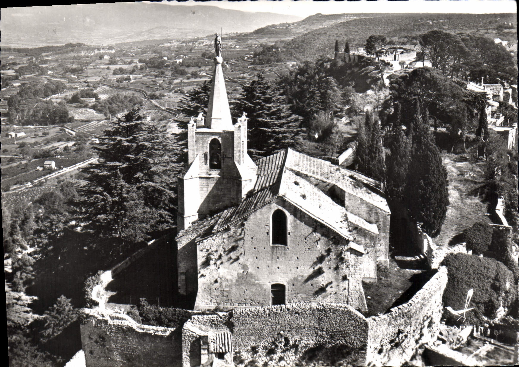 CPSM Bonnieux La Vieille Eglise 