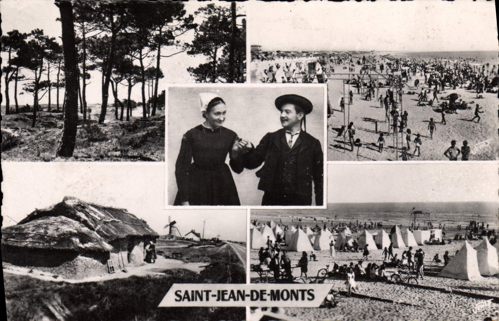 CPA St Jean de Monts Plage foret bourine
