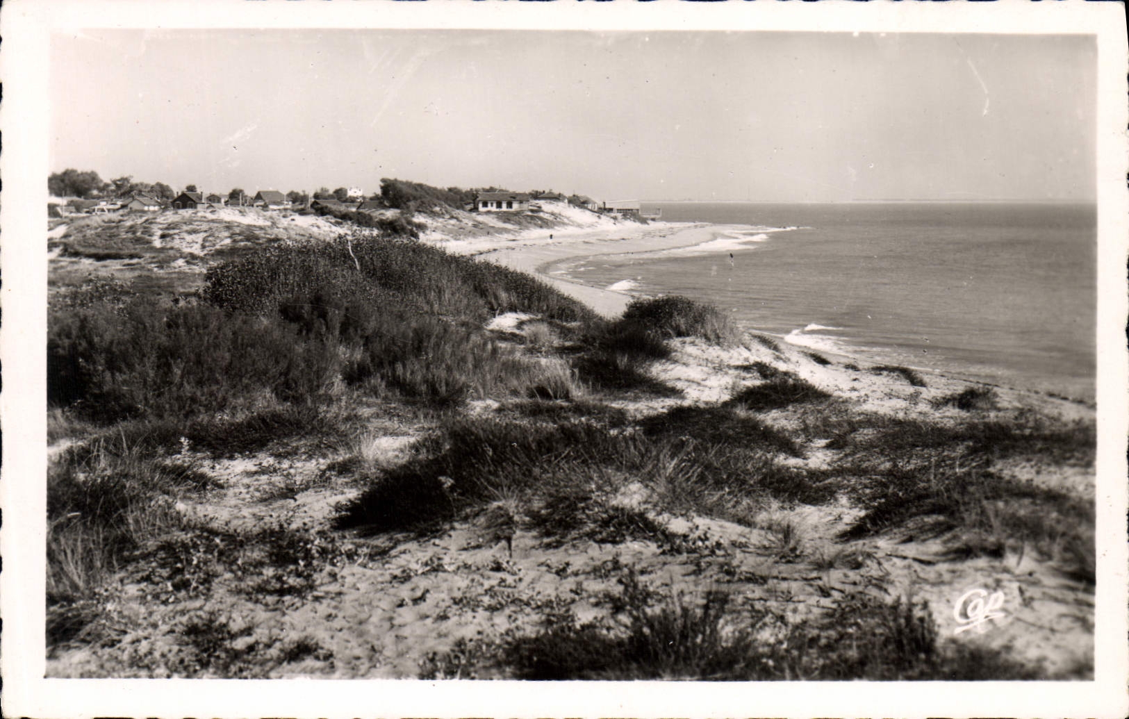 CPA La Tranche sur Mer Vue generale de la Cote