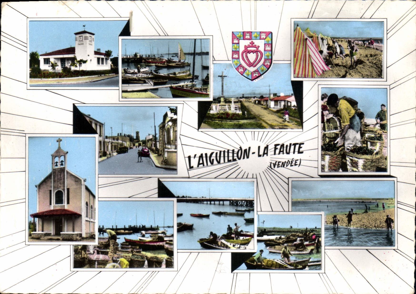 CPSM L'Aiguillon La Faute 