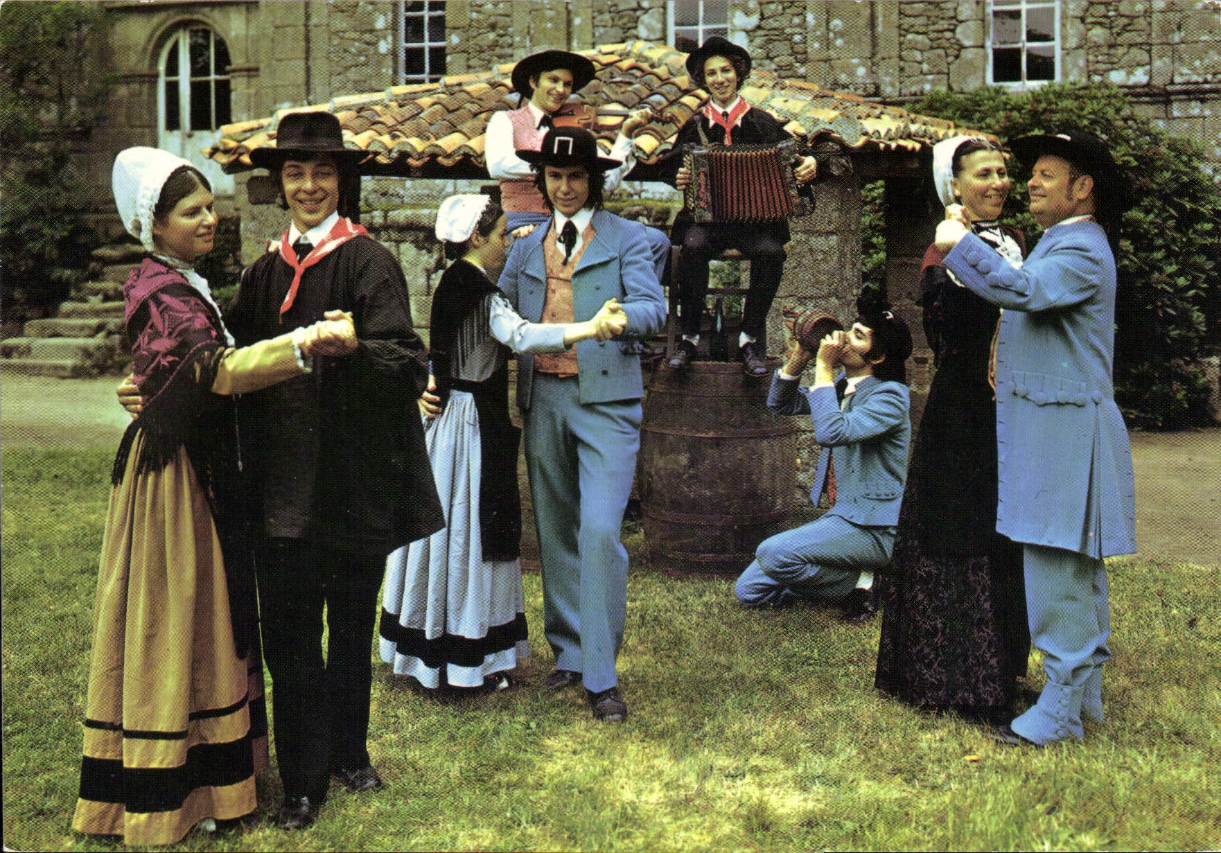 CPA Folklore de France La Vendee Boupère