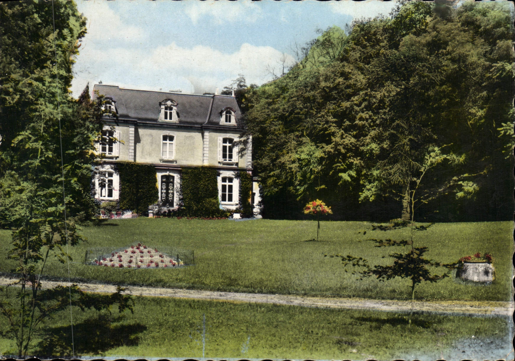 CPA Bournezeau Le Pavillon 