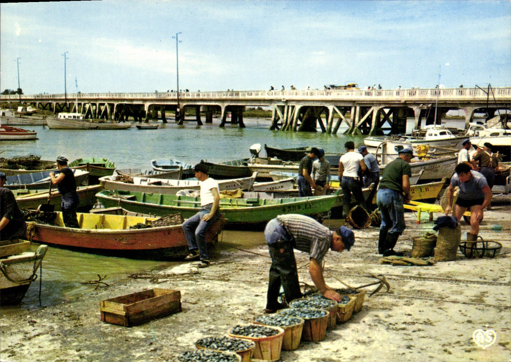 CPA L'Aiguillon sur Mer Le Port 