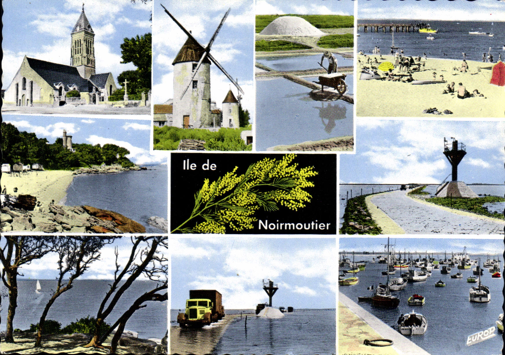 CPA Ile de Noirmoutier multivues