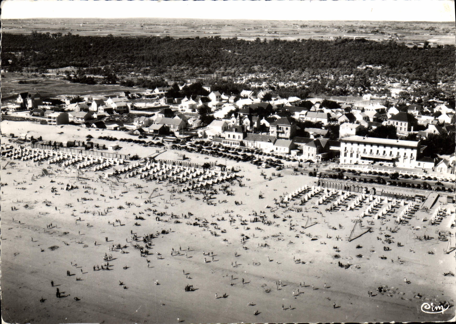 CPSM St Jean de Monts Vendee La Plage