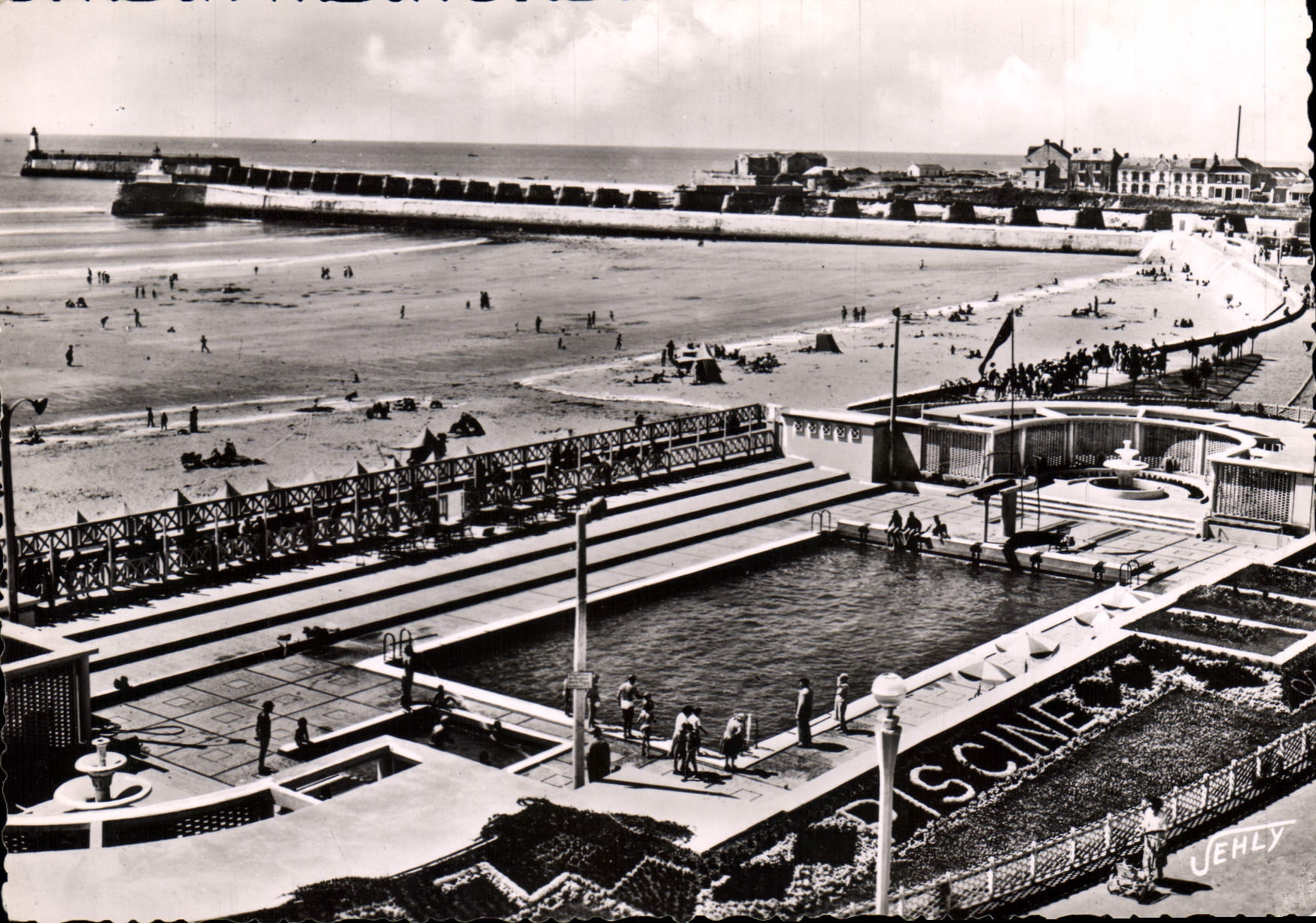 CPSM Les Sables D'Olonne Vendee La Piscine