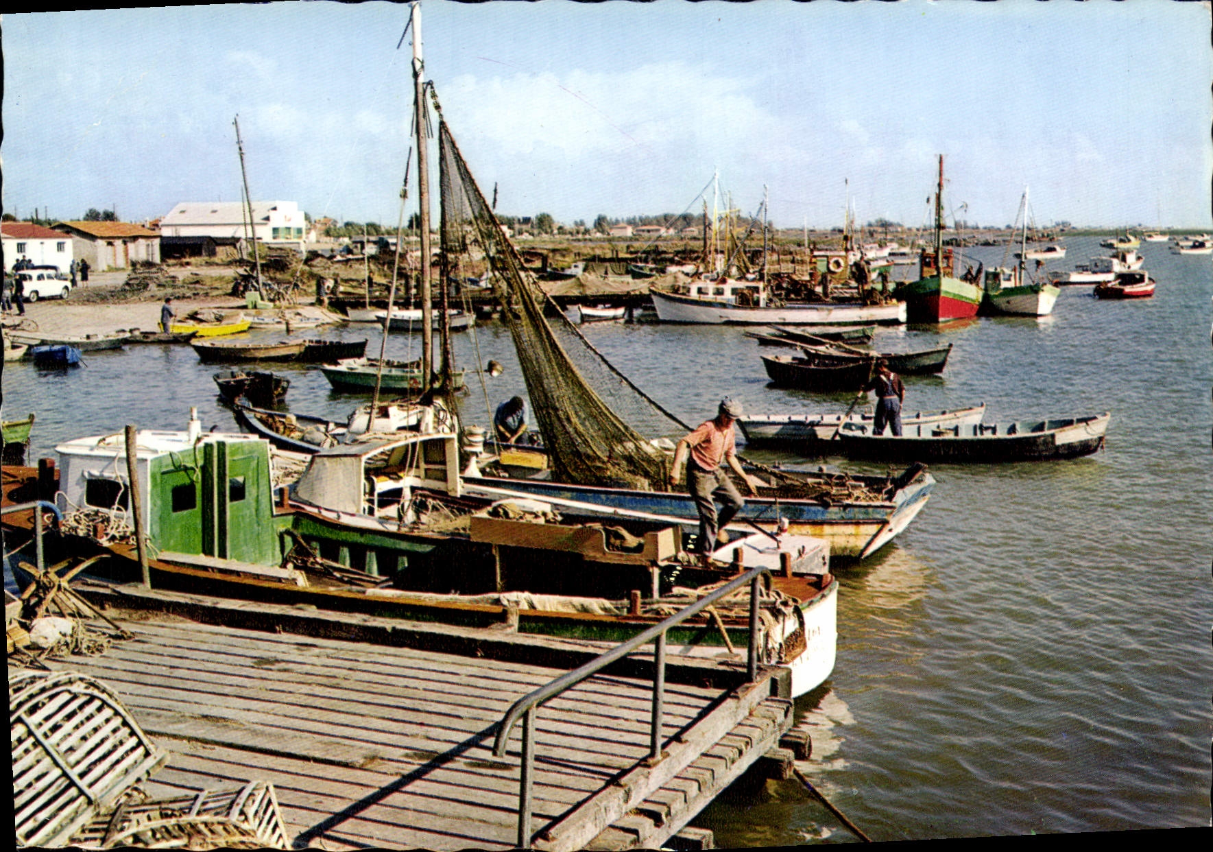 CPSM En Vendee Le Port de l'Aiguillon sur Mer 