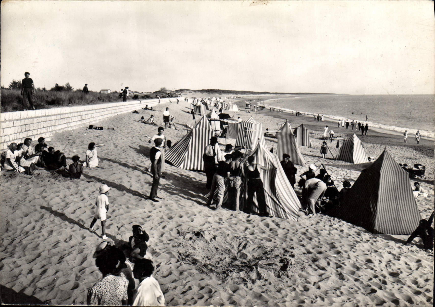 CPSM Plage de la Faute sur Ocean 