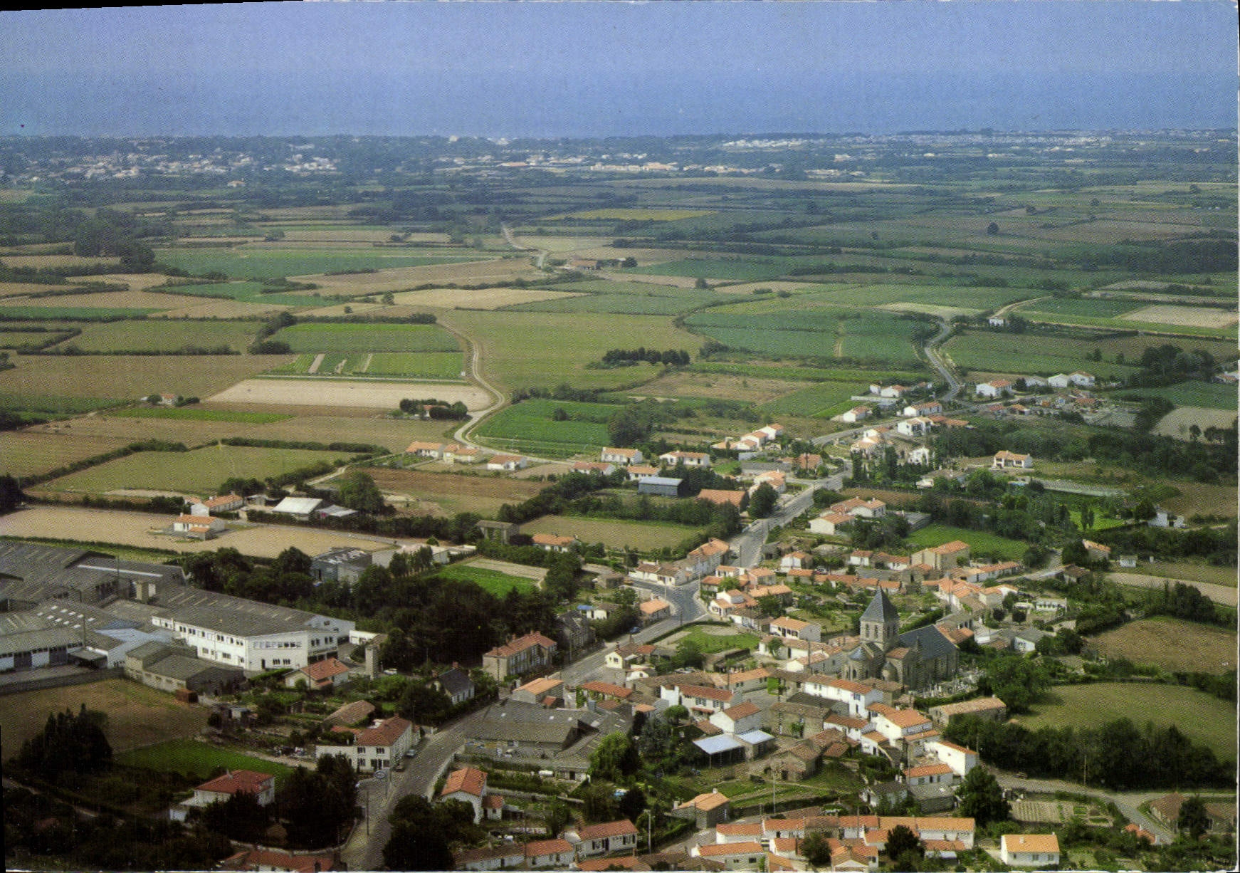 CPSM La Chaize Giraud Vue generale