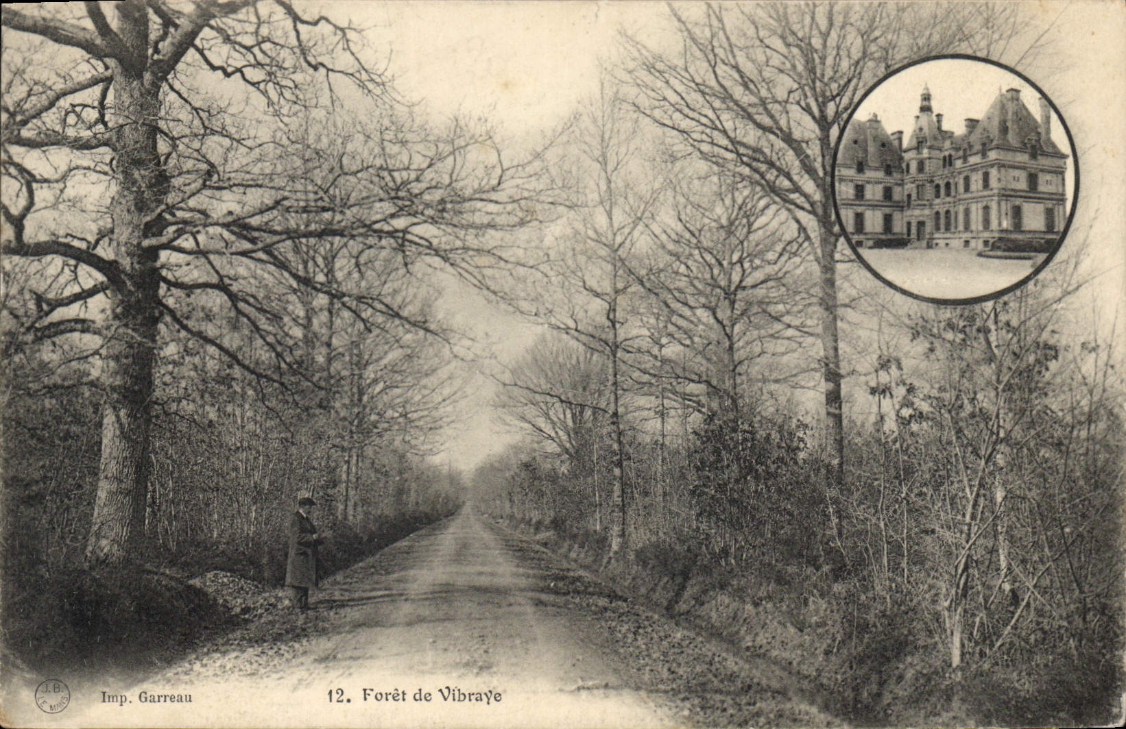 CPA Foret de Vibraye 