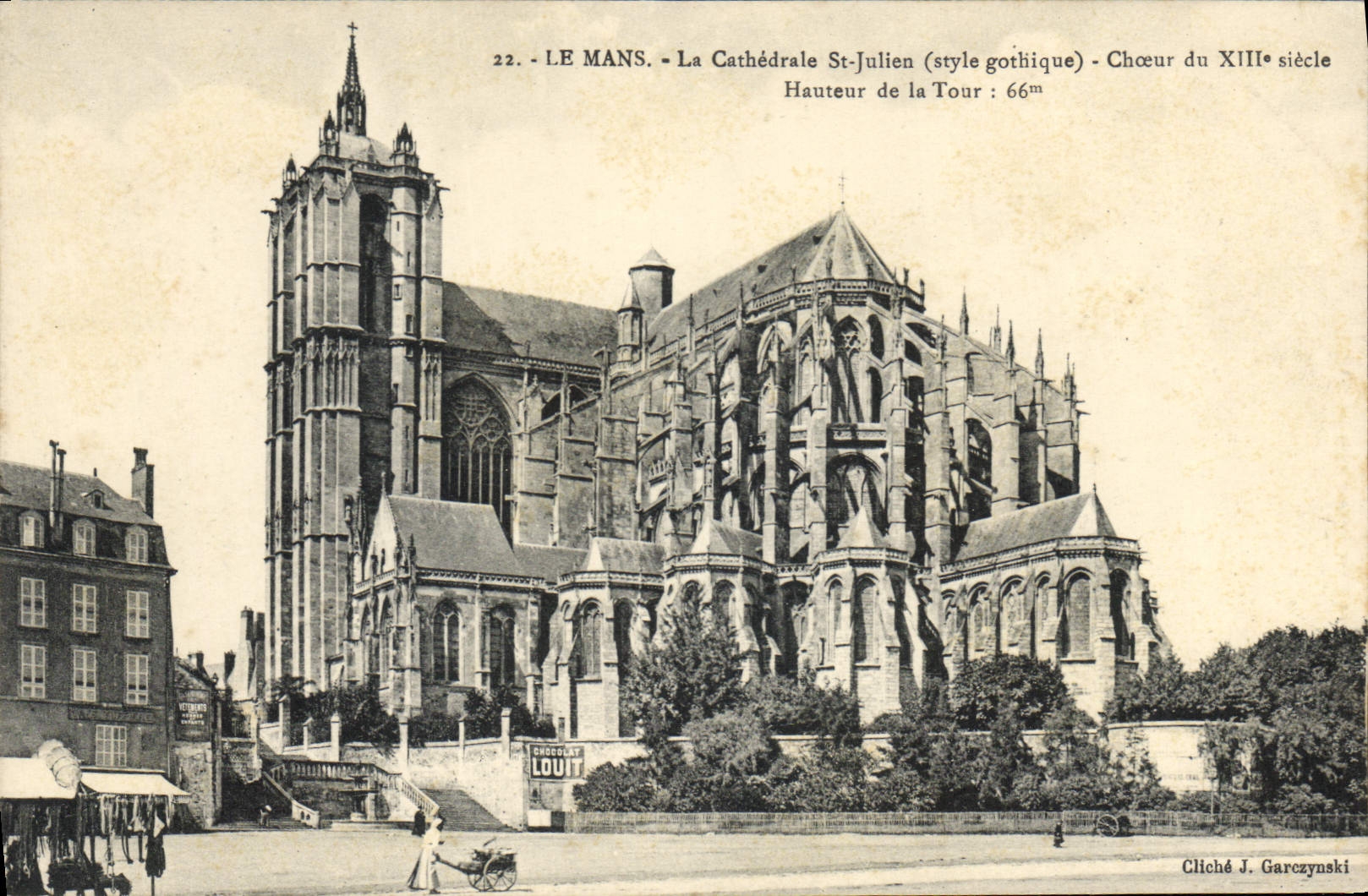 CPA Le Mans La Cathedrale St Julien style gothique Choeur du XIII siecle 