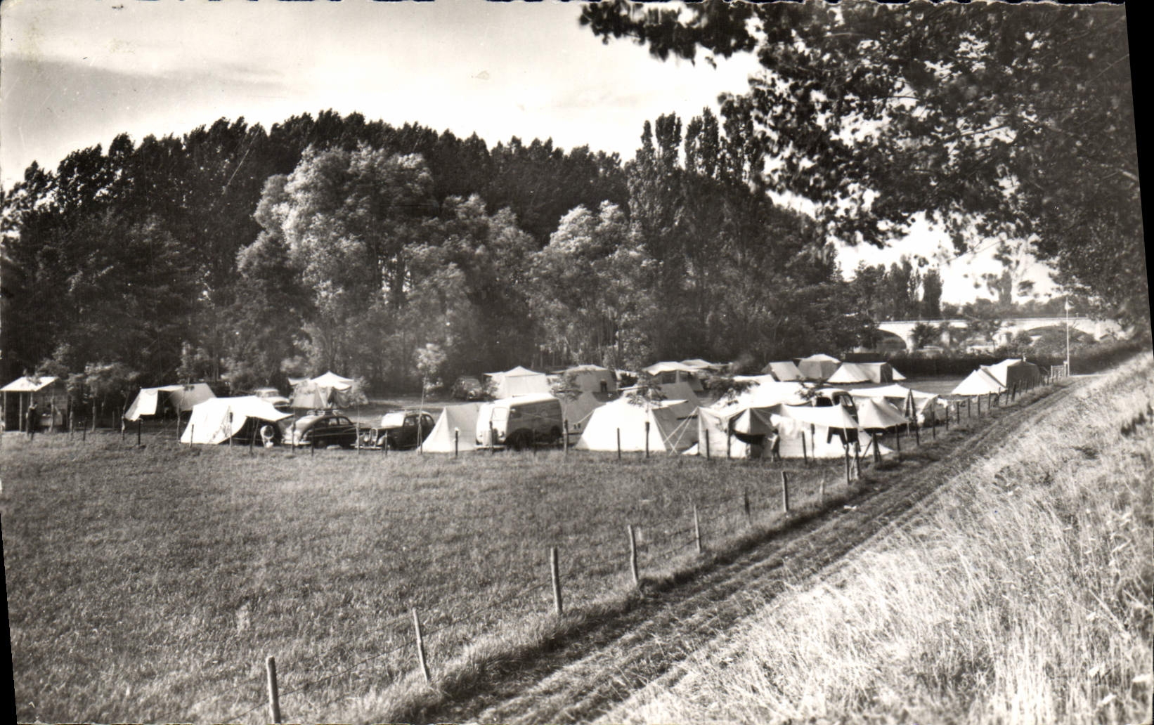 CPA Noyen sur Sarthe Terrain de Camping