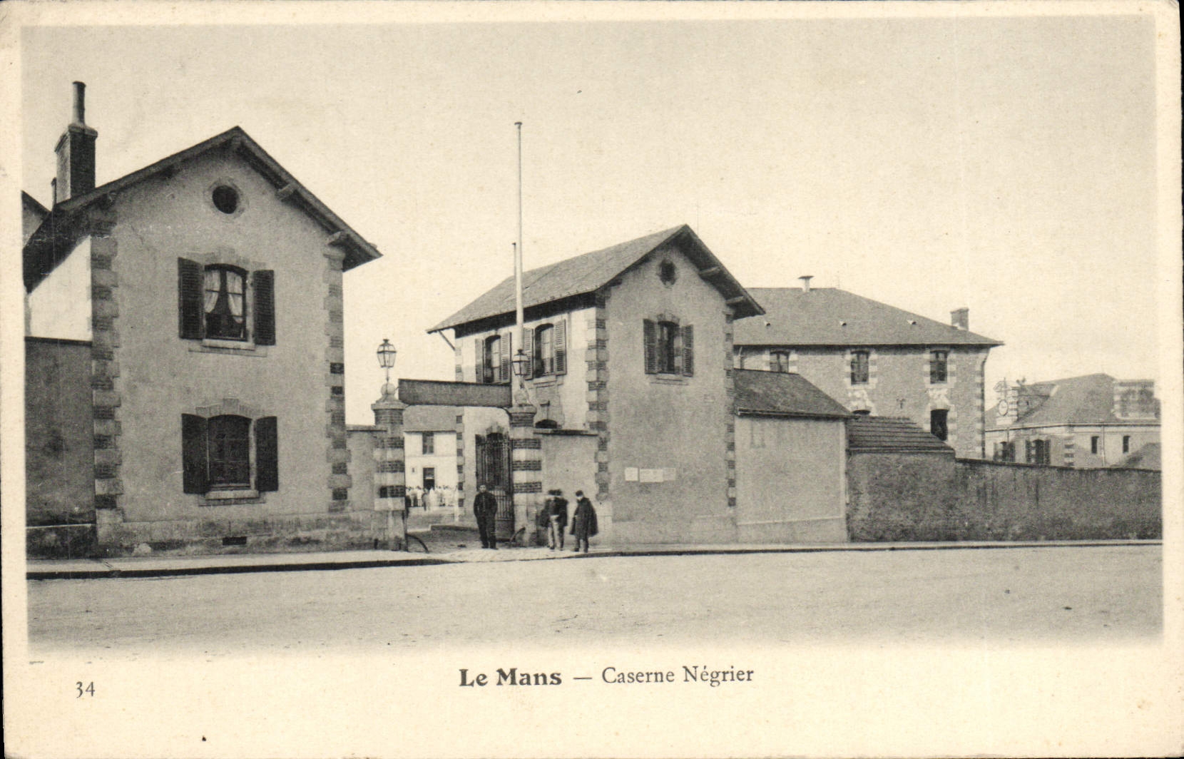 CPA Le Mans Caserne Négrier 
