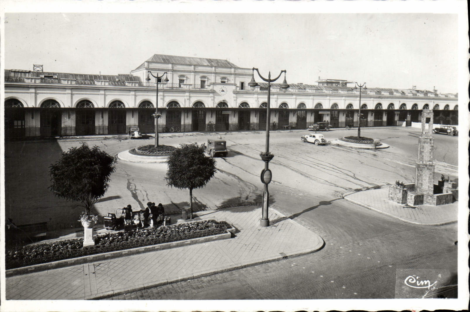 CPA Le Mans Sarthe Gare de la SNCF 