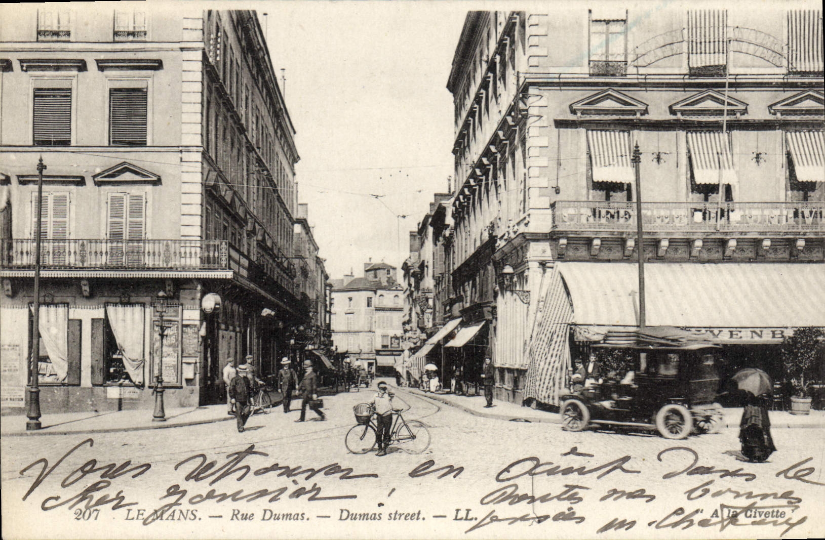 CPA Le Mans Rue Dumas 