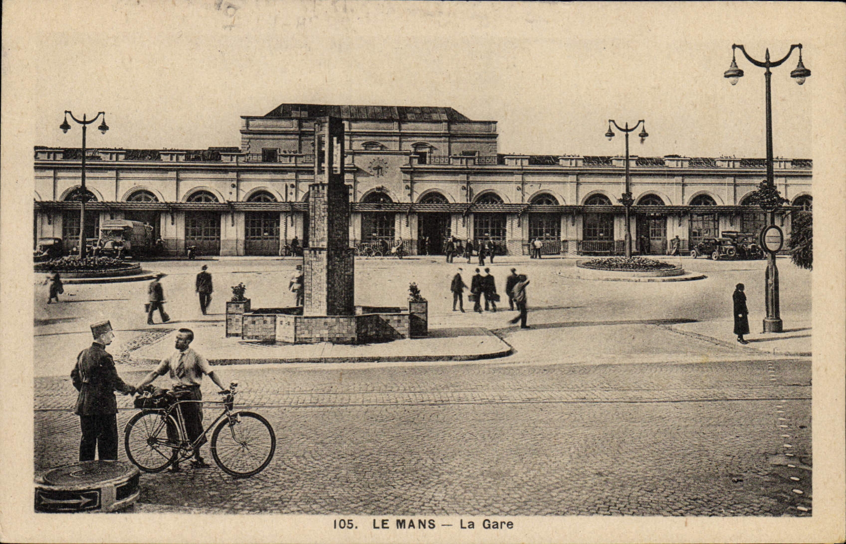 CPA Le Mans La Gare 