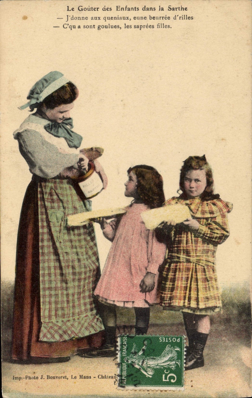 CPA Les Gouter des Enfants dans la Sarthe