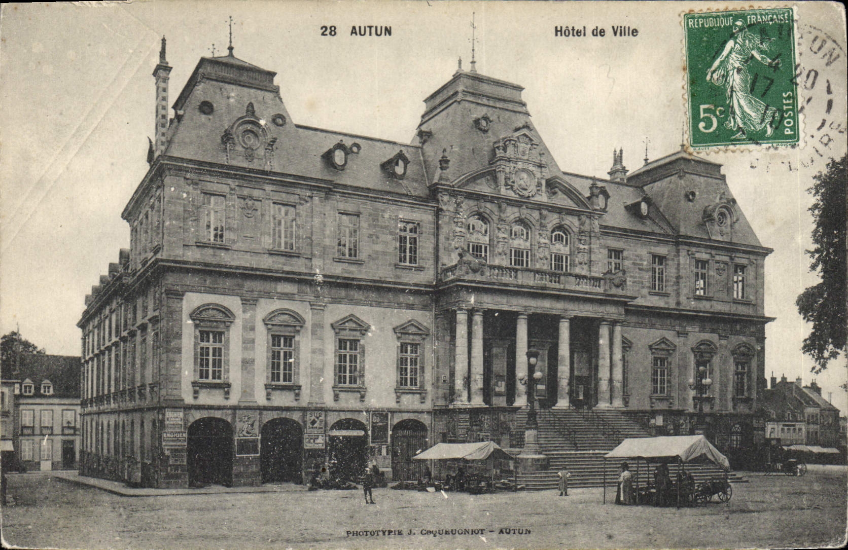 CPA Autun Hotel de Ville 