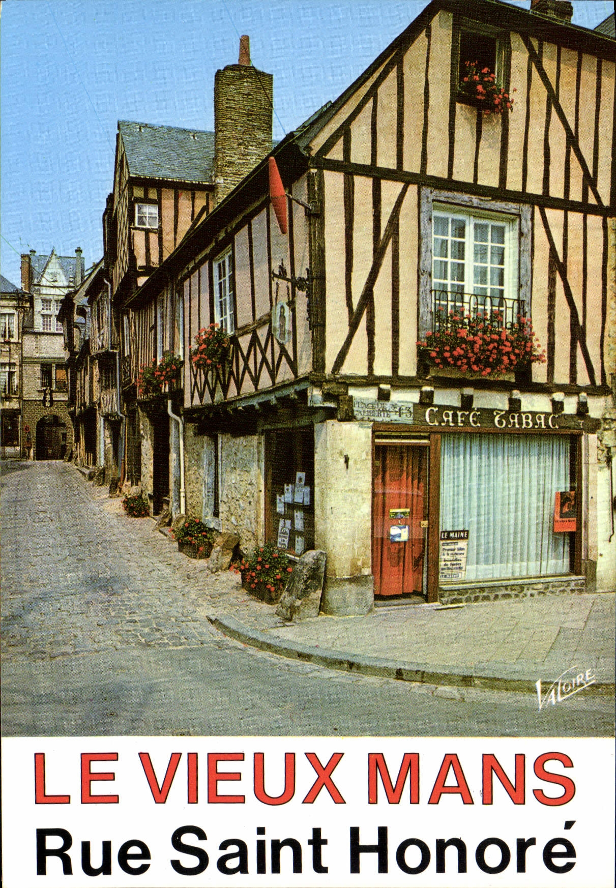 CPSM Les Merveilles du Maine Le Mans Sarthe Le Vieux Mans la rue Saint Honore 