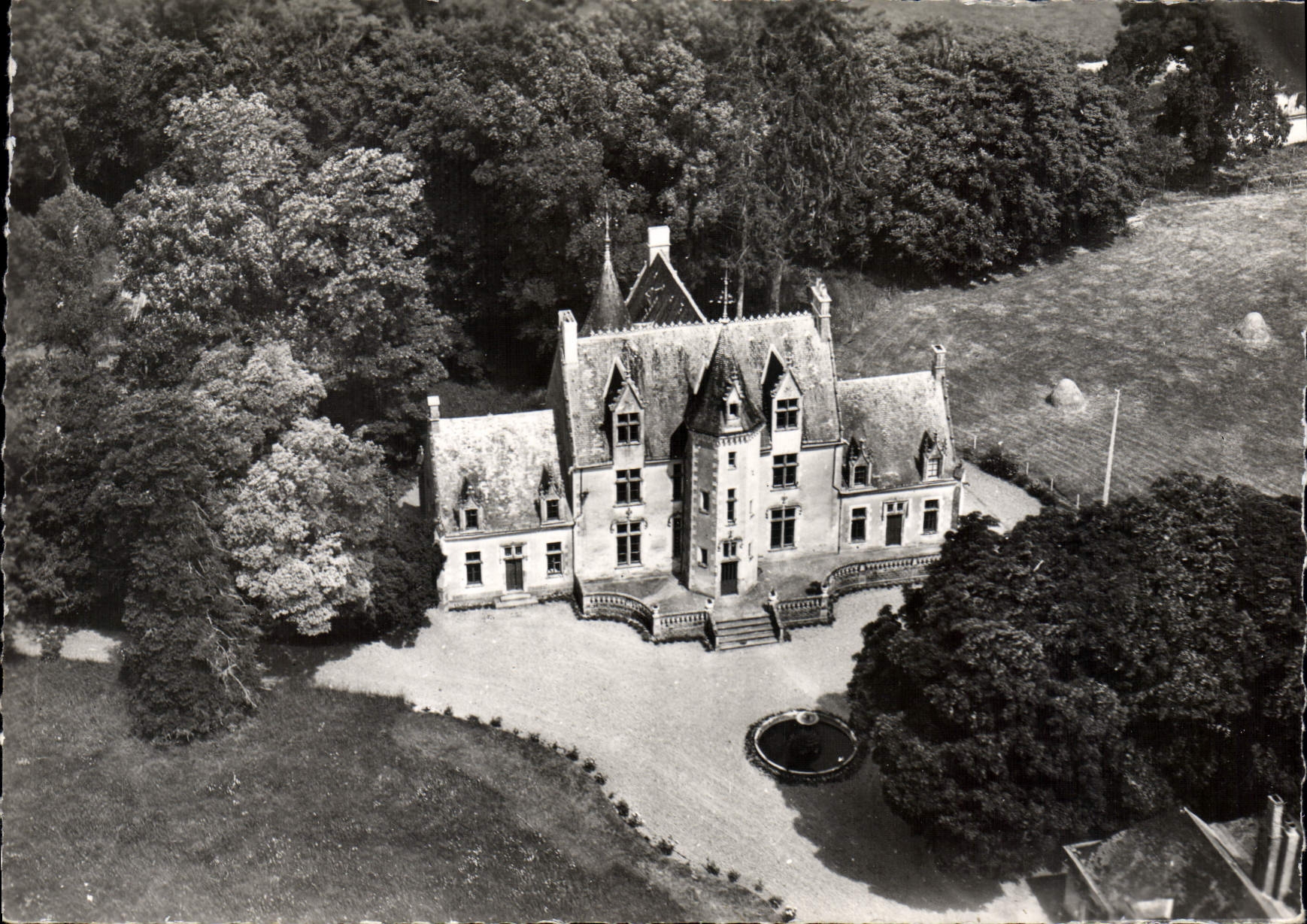 CPSM La Chapelle d'Aligne Sarthe Le Chateau de Coulon
