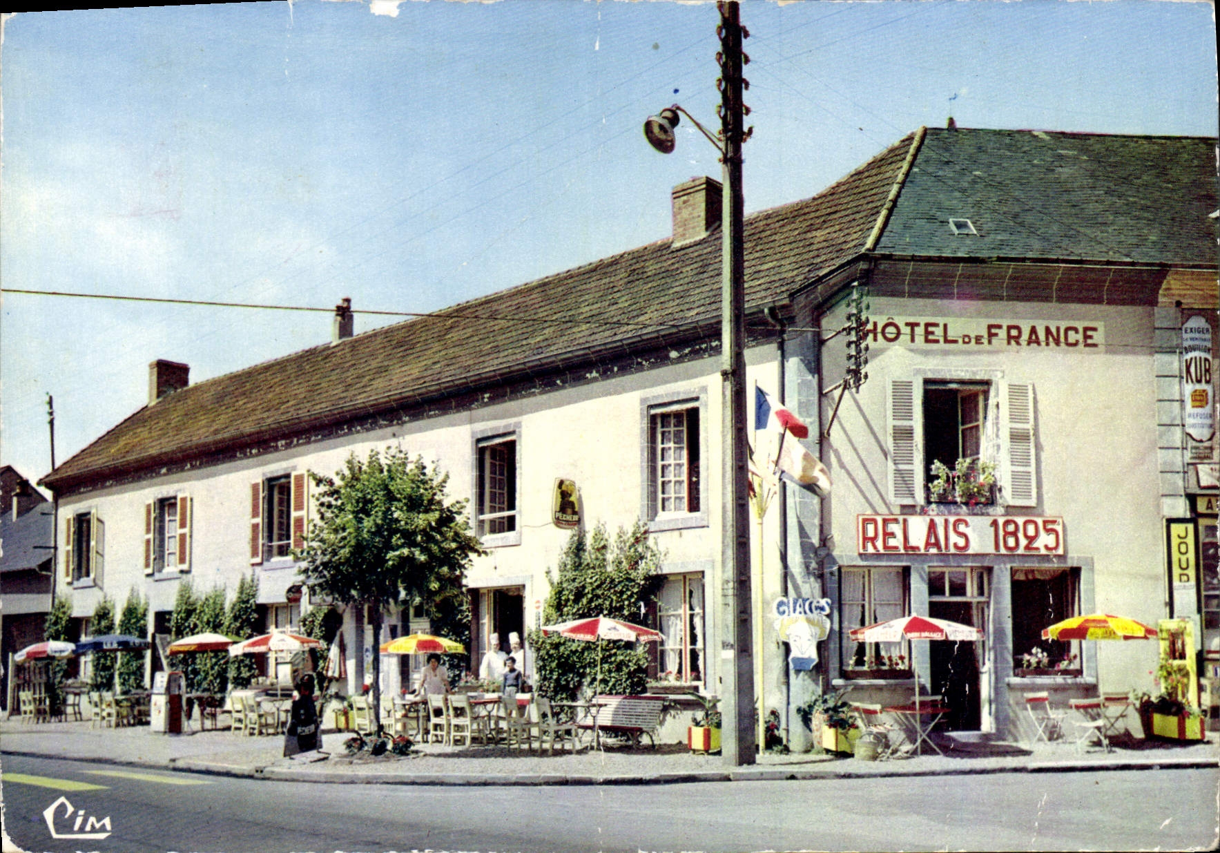 CPSM Cerans Foulletourte Sarthe Relais 1825