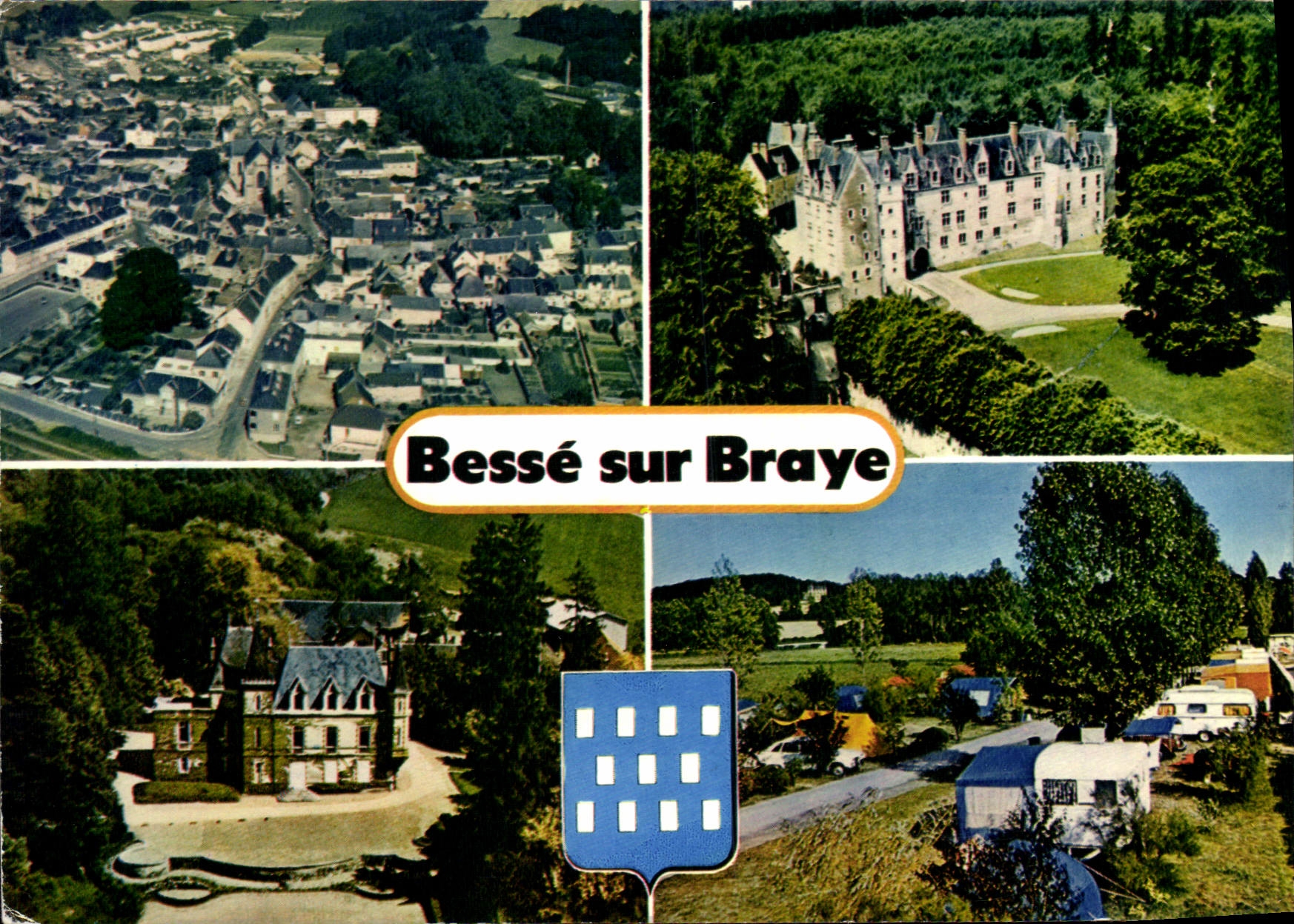 CPSM Besse sur Braye Sarthe 