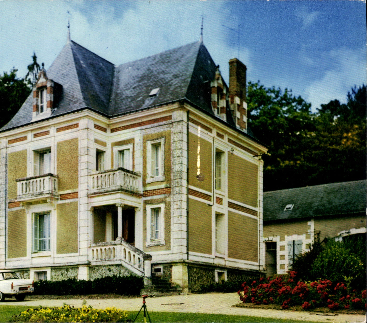 CPSM Aubigne Racan Sarthe Belle vue