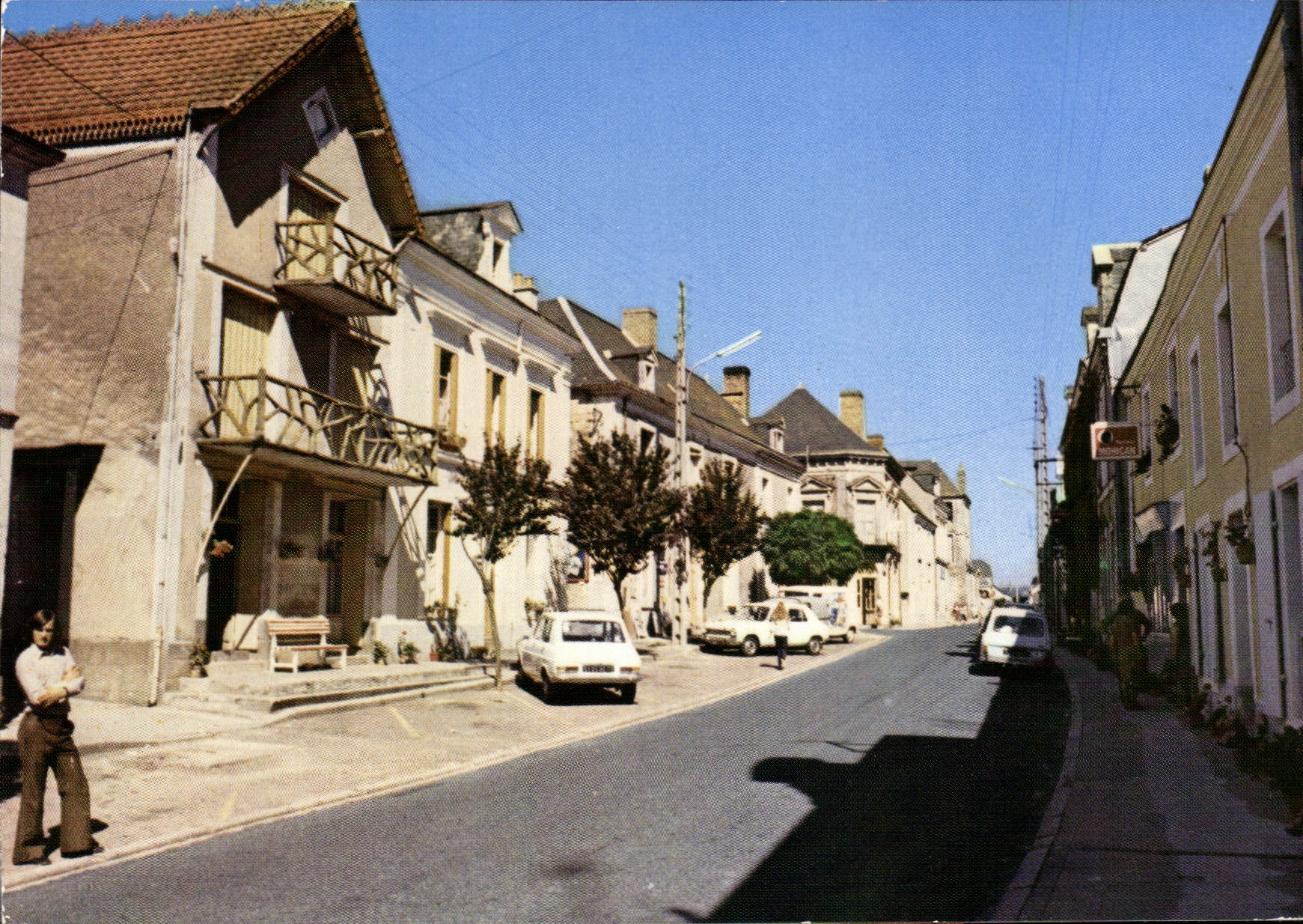CPSM Marigne Rue principale 