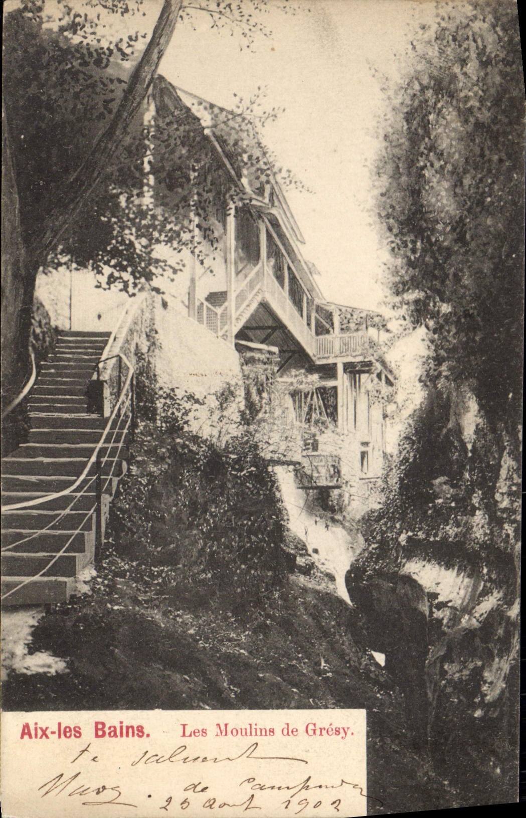 CPA Aix les bains les Moulins de Gresy