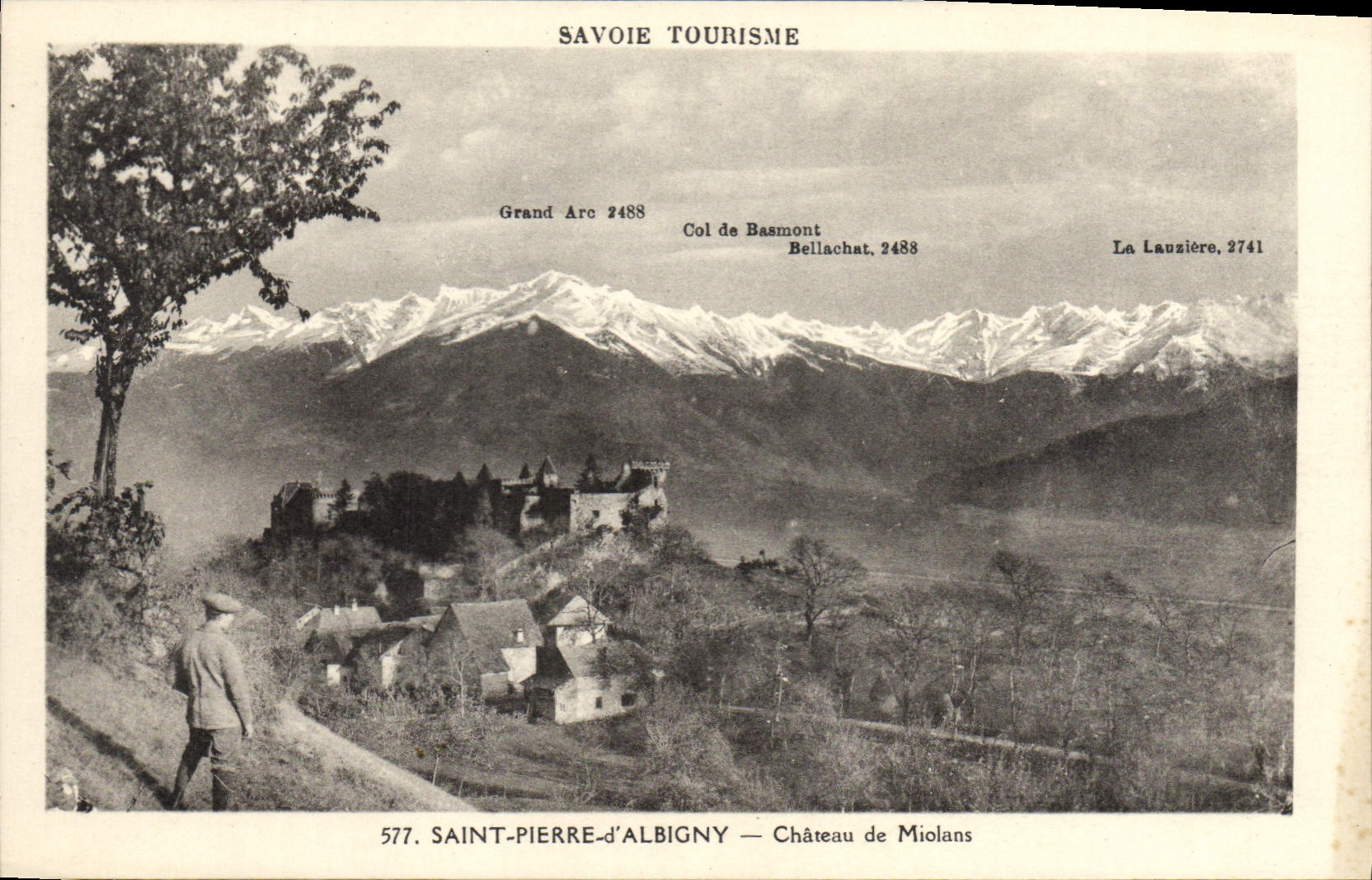 CPA Savoie Tourisme Saint Pierre d'Albigny chateau de Miolans