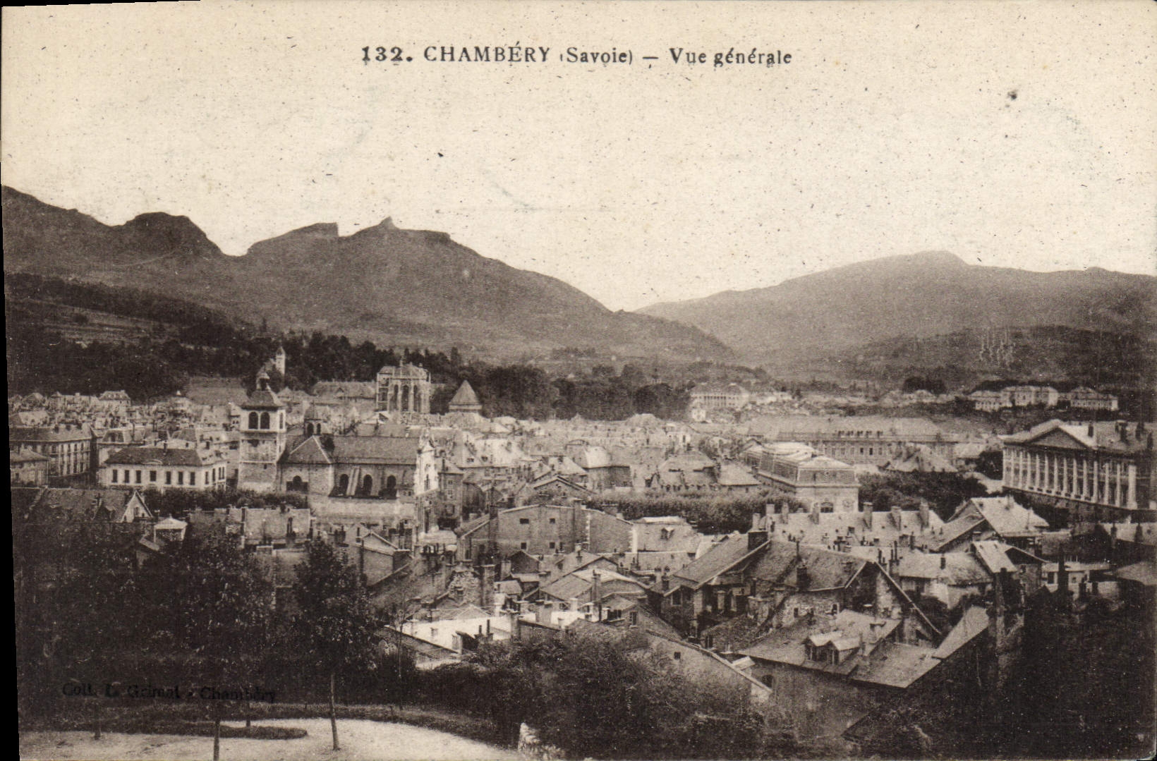 CPA Chambery Savoie vue generale 