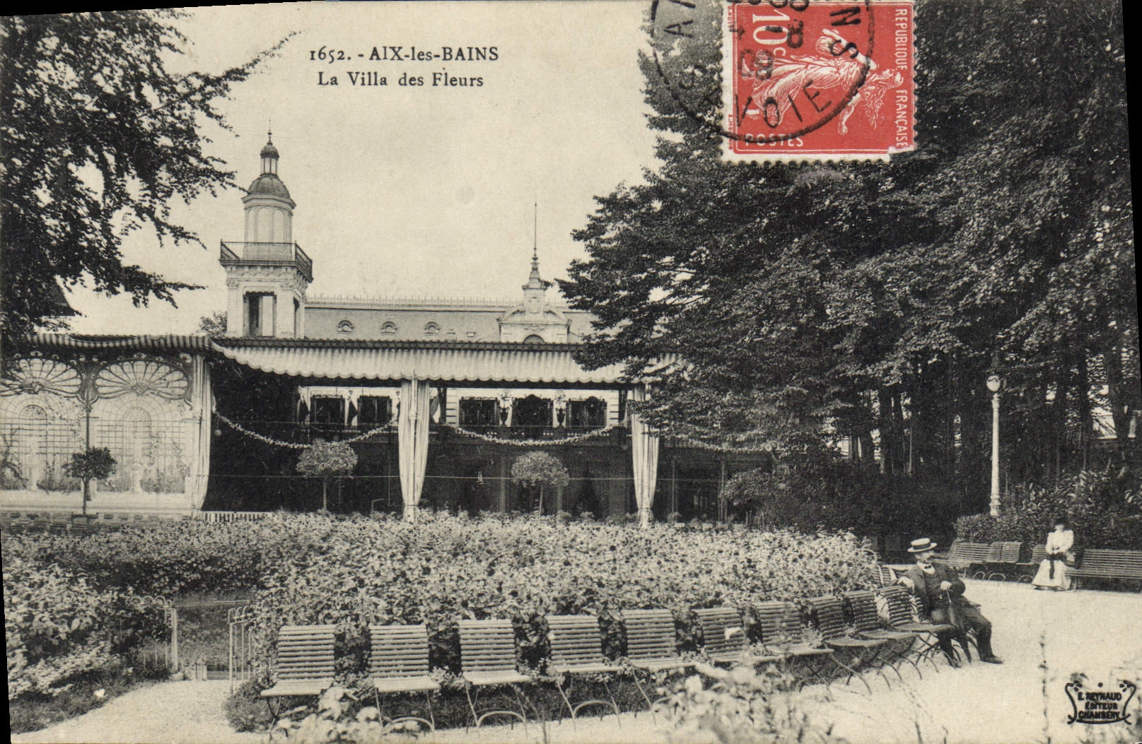 CPA Aix les Bains la Villa des Fleurs