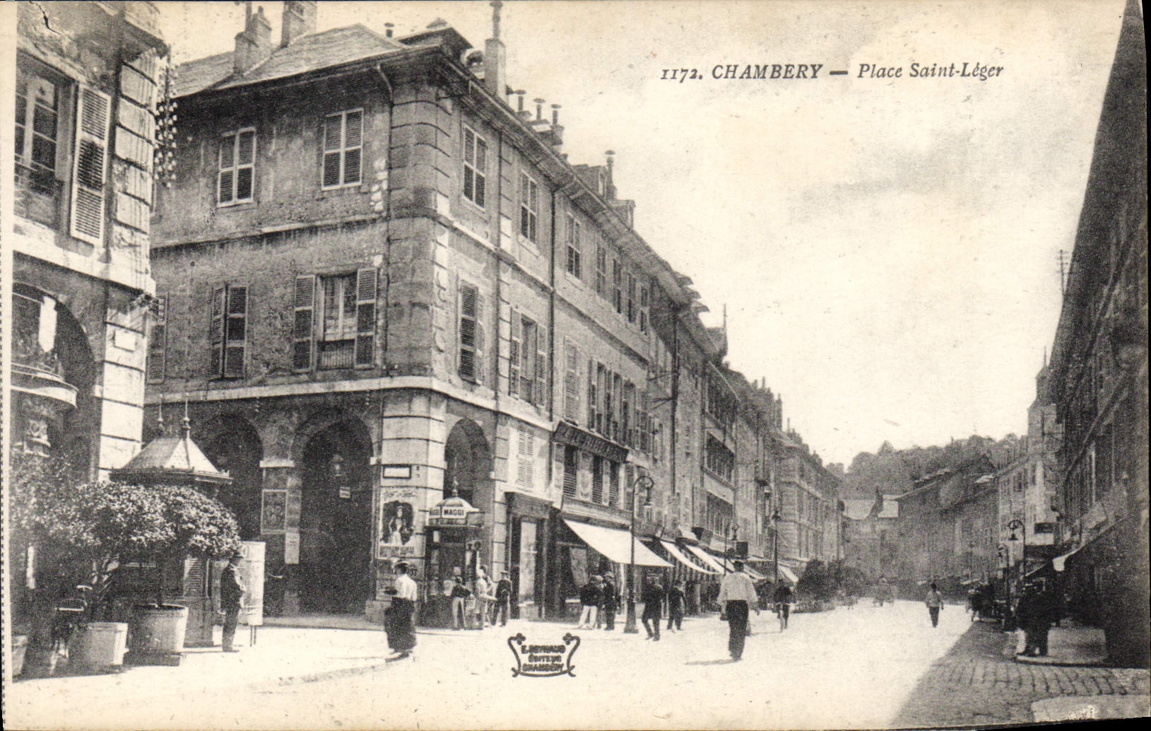 CPA Chambery Place Saint Leger 
