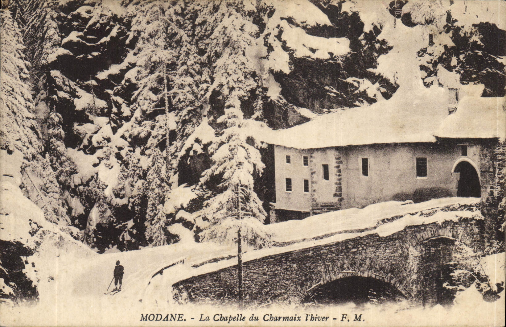 CPA Modane la chappele du Charmaix Ibiver